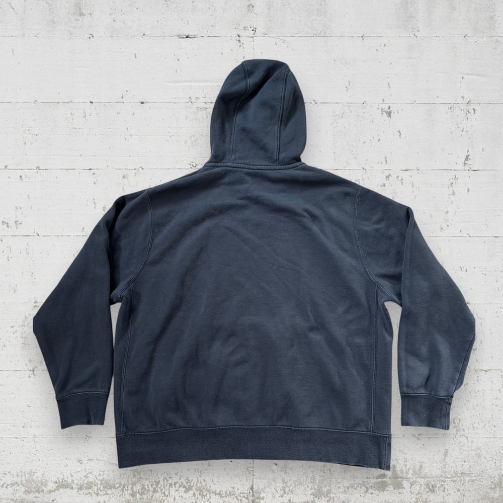Nike Sportswear Club Fleece Pullover Hoodie Black/White Men's XL BV2654-010 - Picture 2 of 8